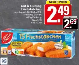WEZ Gut & Günstig Fischstäbchen Angebot