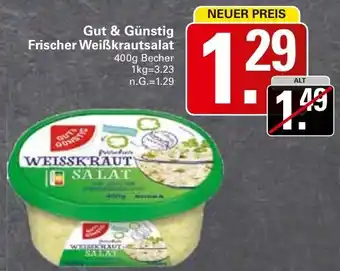 WEZ Gut & Günstig Frischer Weiẞkrautsalat Angebot