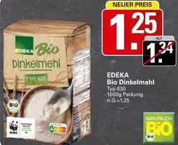 WEZ EDEKA Bio Dinkelmehl Angebot