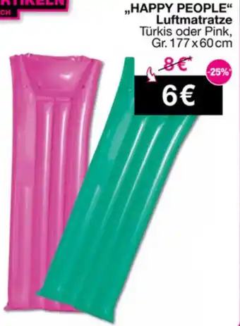 Woolworth HAPPY PEOPLE Luftmatratze Angebot