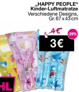 Woolworth HAPPY PEOPLE Kinder-Luftmatratze Angebot
