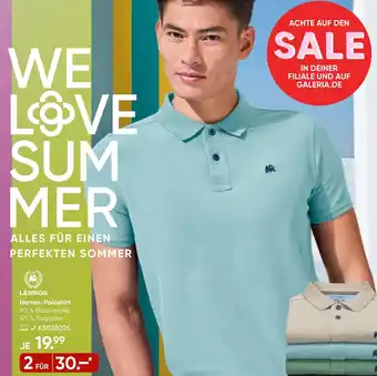 Galeria LERROS Herren-Poloshirt Angebot