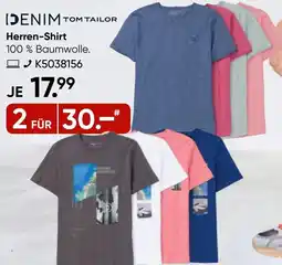Galeria DENIM TOM TAILOR Herren-Shirt Angebot