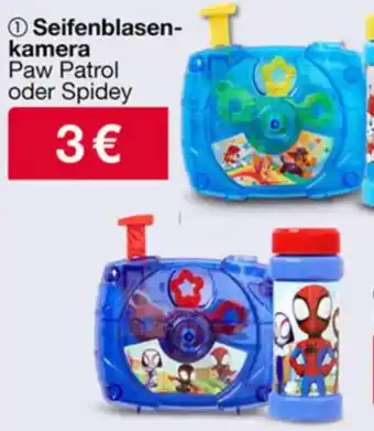 Woolworth Seifenblasenkamera Angebot