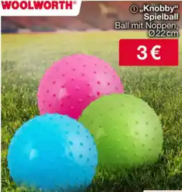 Woolworth Knobby Spielball Angebot