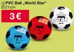 Woolworth PVC Ball ,,World Star" Angebot