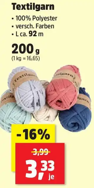 Thomas Philipps Textilgarn Angebot