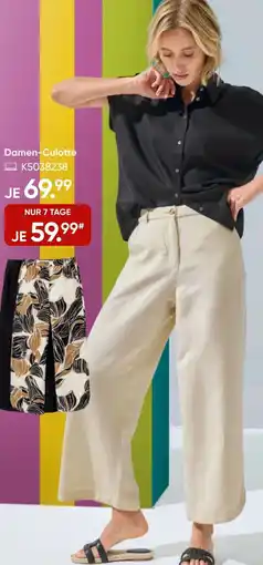 Galeria TOM TAILOR Damen-Culotte Angebot
