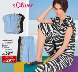 Galeria s.Oliver Damen-Bluse oder Damen 7/8-Hose Angebot