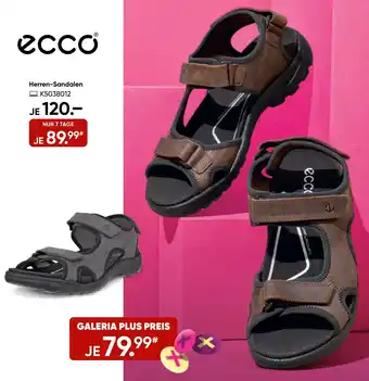 Galeria ecco Herren-Sandalen Angebot