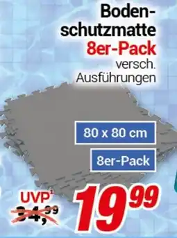 CENTERSHOP Bodenschutzmatte Angebot