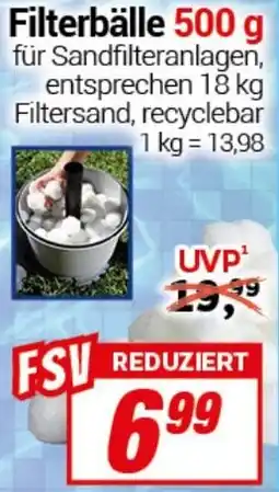 CENTERSHOP Filterbälle Angebot