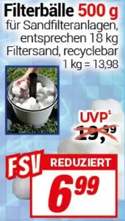 CENTERSHOP Filterbälle Angebot