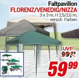 CENTERSHOP Faltpavillon Angebot