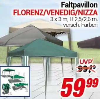 CENTERSHOP Faltpavillon Angebot