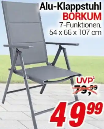 CENTERSHOP Alu-Klappstuhl BORKUM Angebot