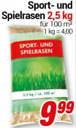 CENTERSHOP Sport- und Spielrasen Angebot