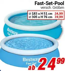 CENTERSHOP Bestway Fast-Set-Pool Angebot