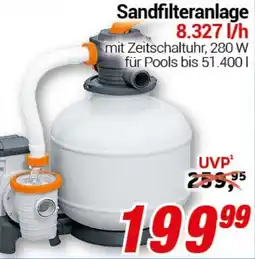 CENTERSHOP Sandfilteranlage 8.327 l/h Angebot