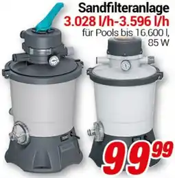 CENTERSHOP Sandfilteranlage Angebot