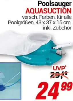 CENTERSHOP Poolsauger AQUASUCTION Angebot