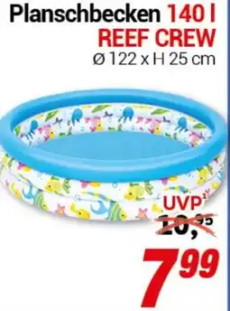 CENTERSHOP Planschbecken 140 l REEF CREW Angebot