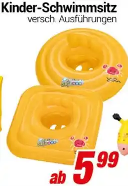 CENTERSHOP Kinder-Schwimmsitz Angebot