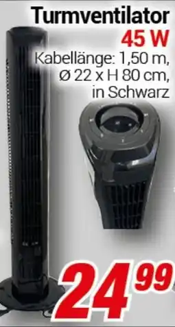 CENTERSHOP Turmventilator Angebot