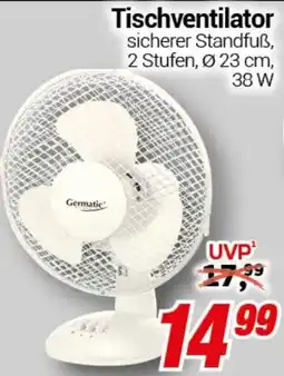 CENTERSHOP Tischventilator Angebot
