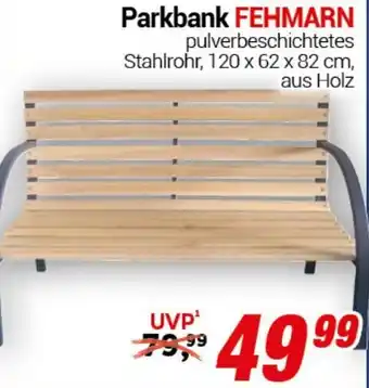 CENTERSHOP Parkbank FEHMARN Angebot