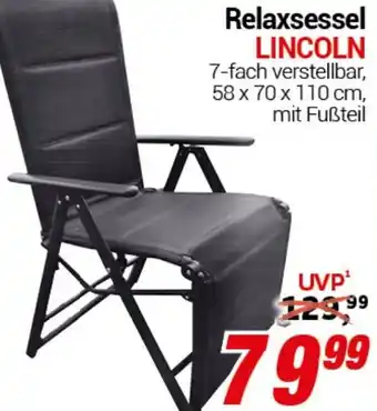 CENTERSHOP Relaxsessel LINCOLN Angebot