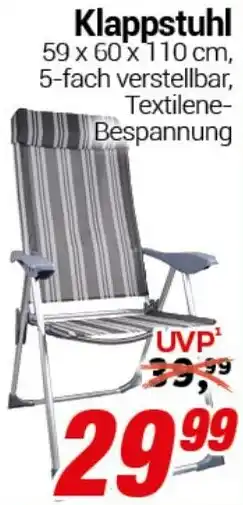 CENTERSHOP Klappstuhl Angebot