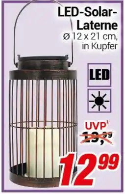 CENTERSHOP LED-Solar Laterne Angebot
