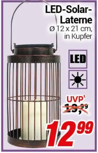 CENTERSHOP LED-Solar Laterne Angebot