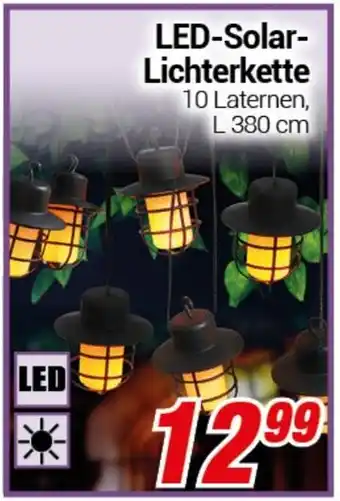 CENTERSHOP LED-Solar Lichterkette Angebot