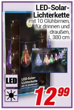 CENTERSHOP LED-Solar Lichterkette Angebot