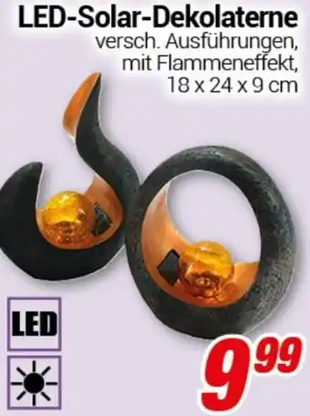 CENTERSHOP LED-Solar-Dekolaterne Angebot
