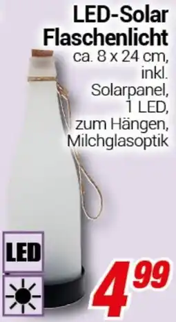 CENTERSHOP LED-Solar Flaschenlicht Angebot