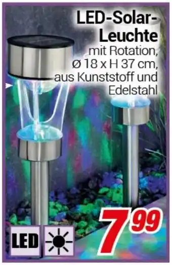 CENTERSHOP LED-Solar Leuchte Angebot
