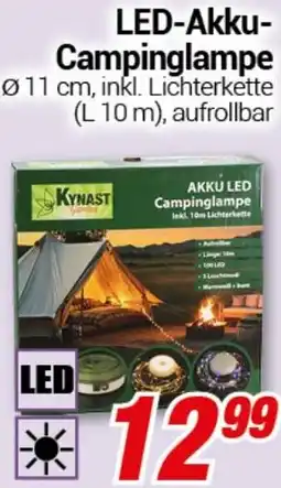 CENTERSHOP LED-Akku Campinglampe Angebot