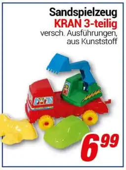 CENTERSHOP Sandspielzeug KRAN 3-teilig Angebot