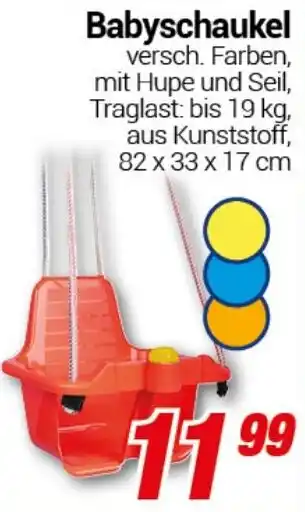 CENTERSHOP Babyschaukel Angebot
