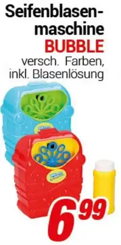 CENTERSHOP Seifenblasenmaschine BUBBLE Angebot