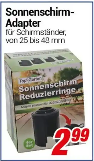 CENTERSHOP Sonnenschirm Adapter Angebot