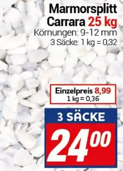 CENTERSHOP Marmorsplitt Carrara Angebot