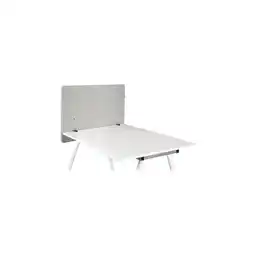 Netto Marken-Discount hjh OFFICE Tischtrennwand FLEXMIUT D SIDE Kunststoff, Stoff Angebot