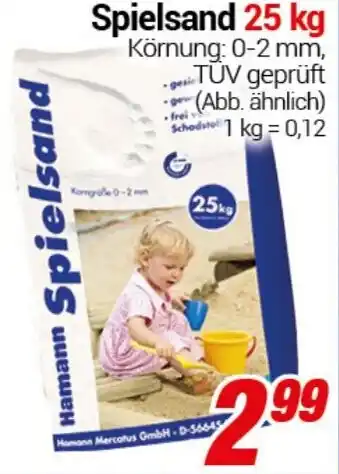 CENTERSHOP Spielsand Angebot