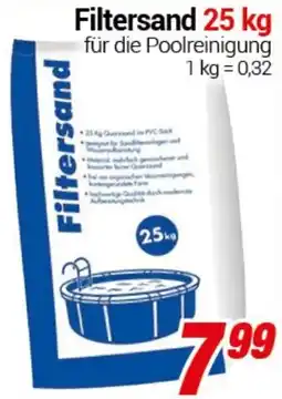 CENTERSHOP Filtersand Angebot