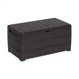 Netto Marken-Discount Duramax Durabox Kunststoff Garten Aufbewahrungsbox Kissenbox 416 l, 130 x 70 x 63 cm Angebot