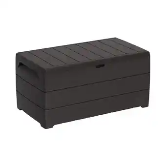 Netto Marken-Discount Duramax Durabox Kunststoff Garten Aufbewahrungsbox Kissenbox 416 l, 130 x 70 x 63 cm Angebot